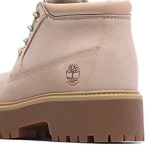 ショートブーツ・ブーティ TIMBERLAND Woman Flat ankle boots Beige TB0233997131 WHEAT TIMBERLAND Woman Flat ankle boots Beige TB0233997131 WHEAT